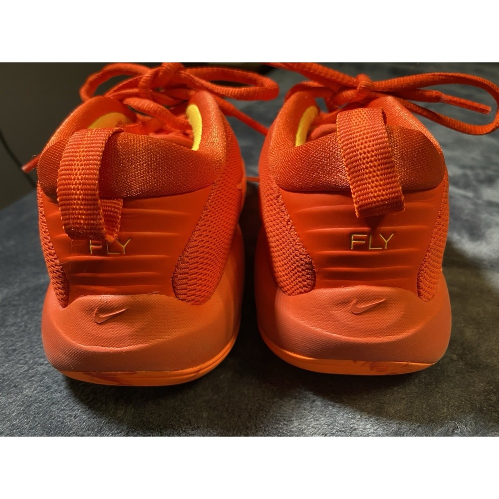 Nike IsoFly GS Team Orange Youth Basketball Shoes Size 2Y FN4384-800 - Picture 4 of 8